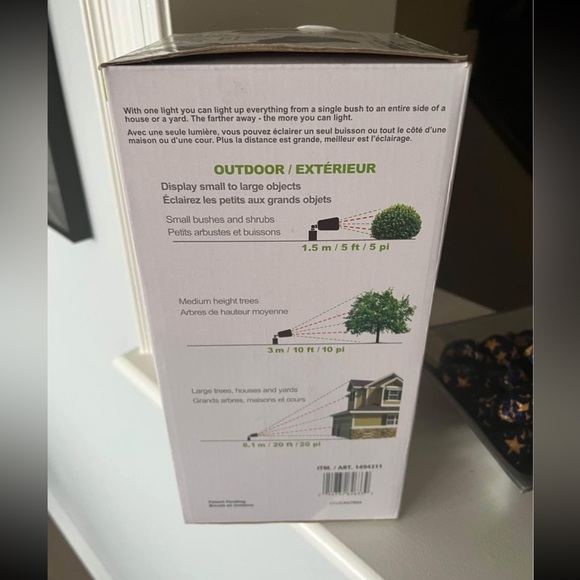 PRIME Remote Controlled Laser Projector CHRISTMAS Decor - Picture 8 of 8